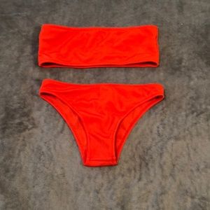 Red bikini